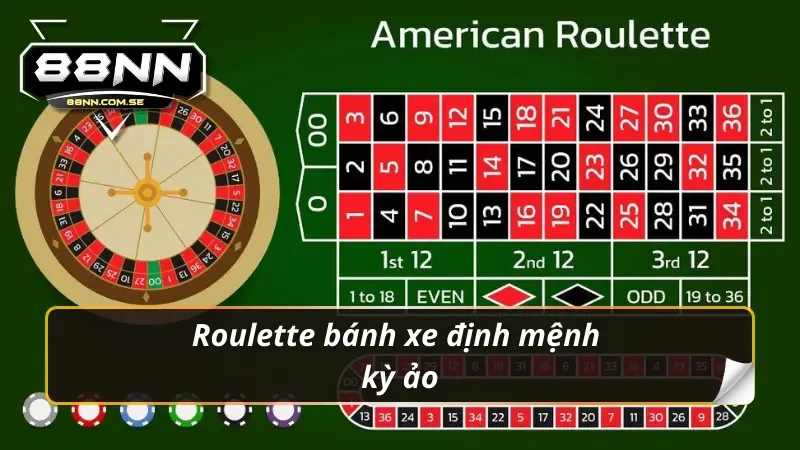 Khám Phá Casino 88NN - Đỉnh Cao Cá Cược Online Năm 2026 6 Roulette bánh xe định mệnh kỳ ảo trong casino 88NN