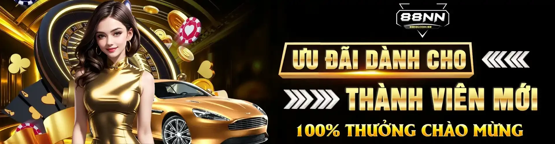 88NN - Thiên Đường Giải Trí Đẳng Cấp Và Chất Lượng Hàng Đầu 7 Banner nhà cái 88NN